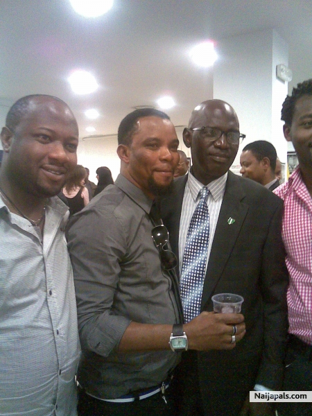 with the nigeria ambassador to spain - click for next photo