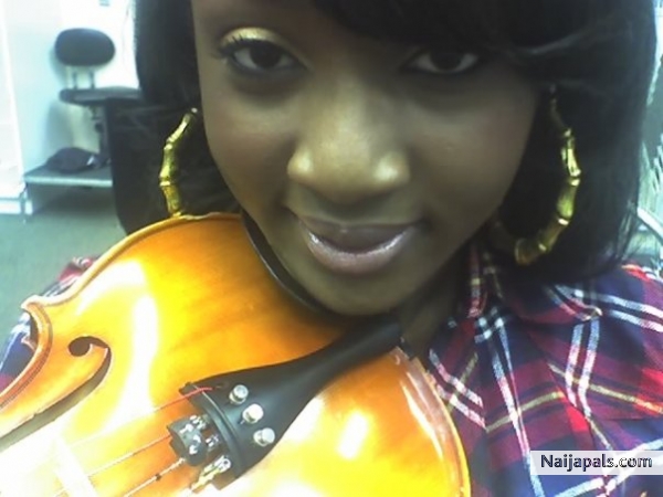 me and my violin - click for next photo