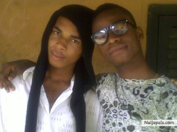 My friend obye and me - click for next photo