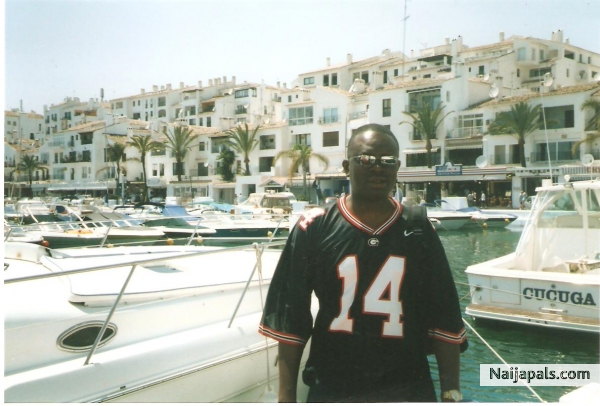 On holiday in Spain - Marbella - click for next photo