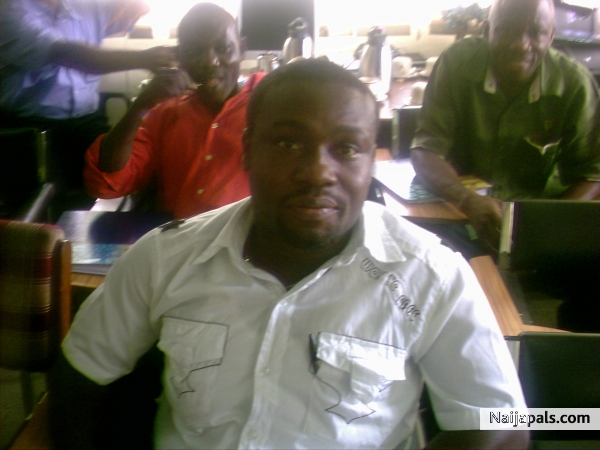 Me on training - click for next photo