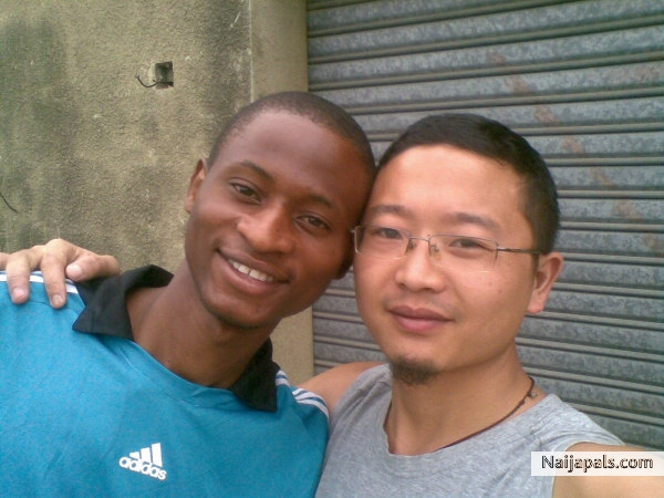 Me and my china friend - click for next photo