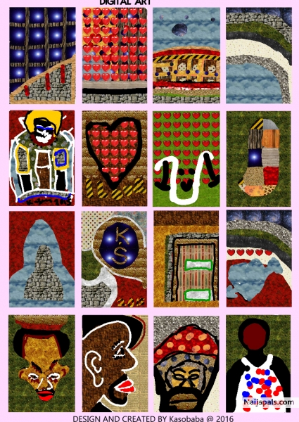 FREE EXHIBITION DIGITAL ART BASE IN KASOBABA INTERNATIONAL GALLERY - click for next photo