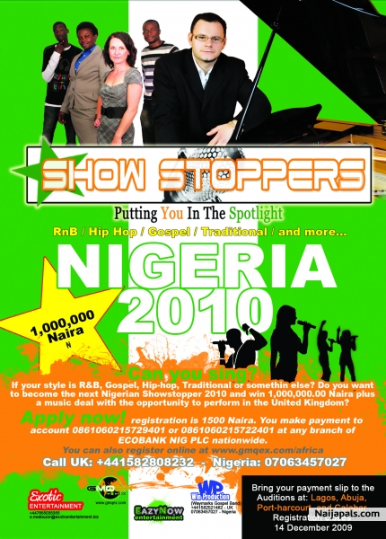 Showstoppers Nigeria 2010 - click for next photo