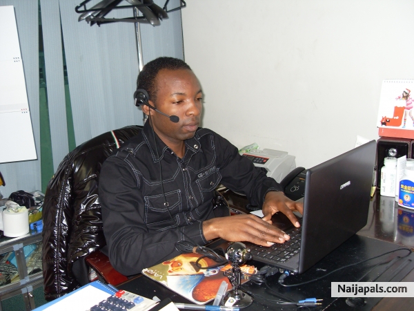 me in office - click for next photo