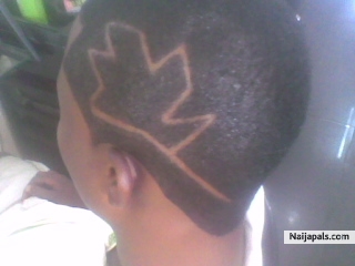 Cutting My Hair - click for next photo