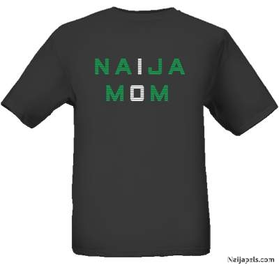 Naija mom Tee-shirt - click for next photo