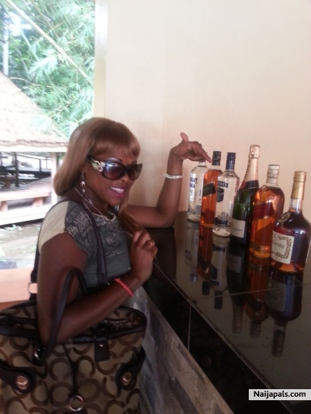 My first visit to Nigeria popping bottles - click for next photo