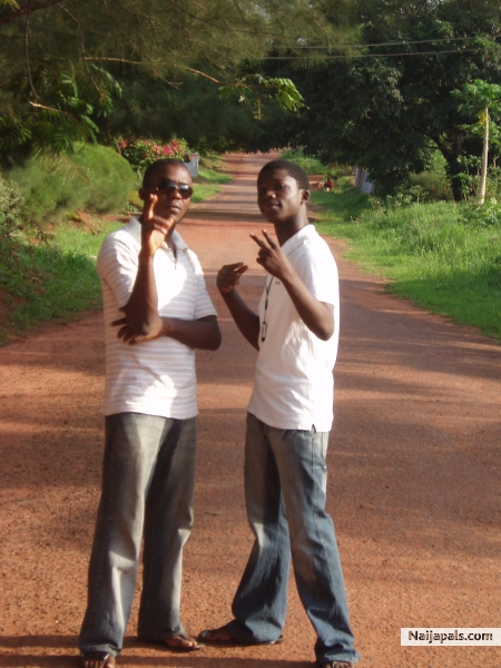 me n my buddy.wande - click for next photo