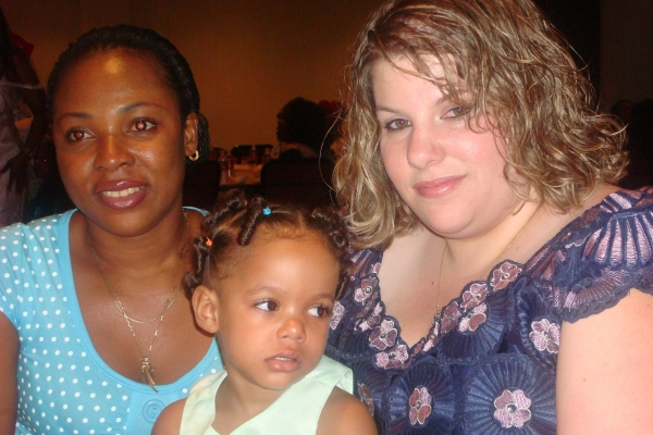 my friend and her babygirl - click for next photo