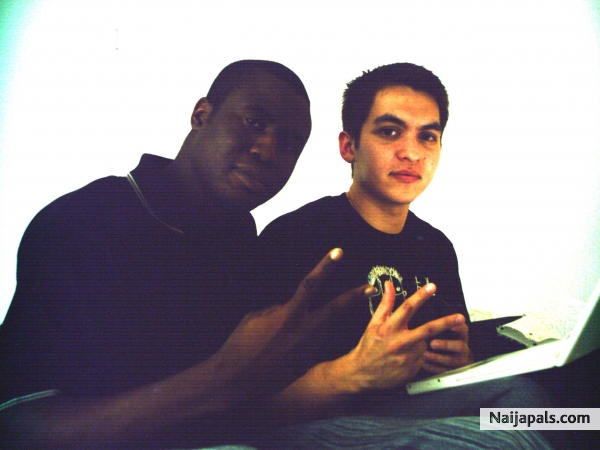 me and eli my producer - click for next photo
