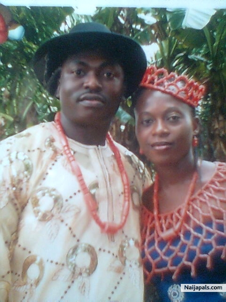 on my traditional marriage - click for next photo