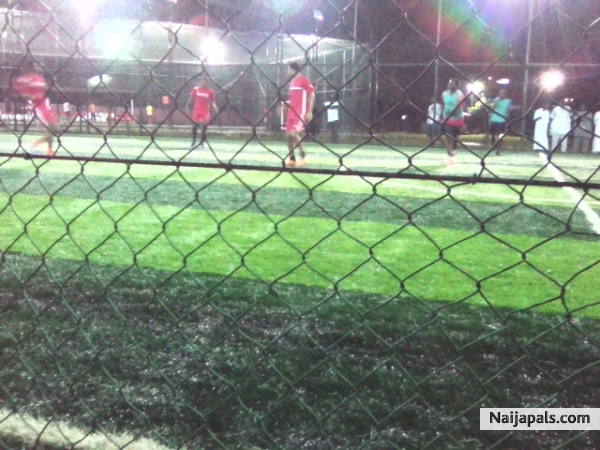 Our football pitch A - click for next photo