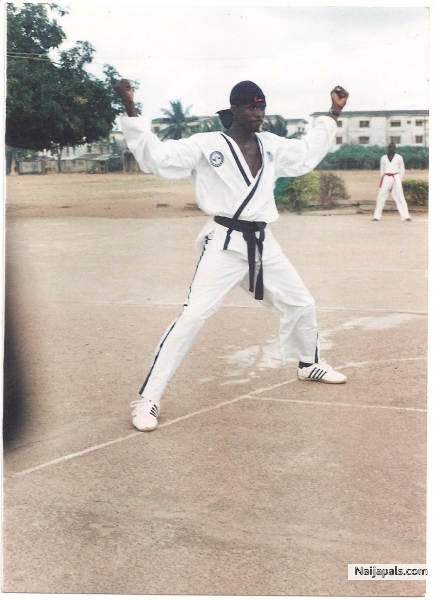 performing Masters tkd forms. - click for next photo