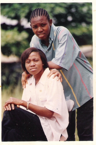 me n my cousin - click for next photo