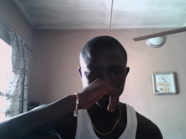 Sitting infront of my laptop - click for next photo