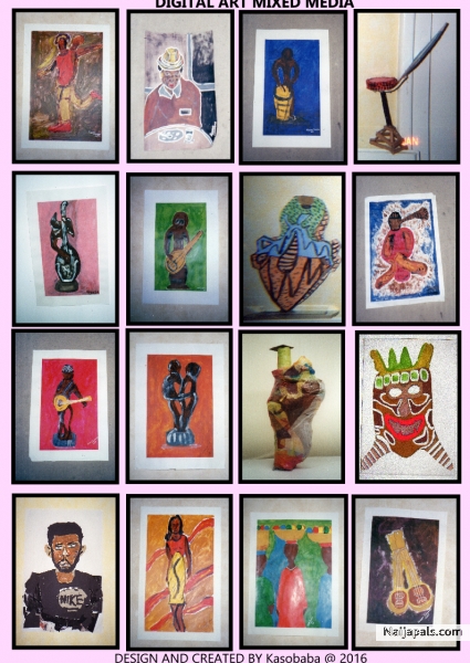 FREE EXHIBITION DIGITAL ART BASE IN KASOBABA INTERNATIONAL GALLERY - click for next photo