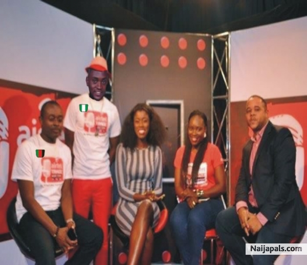 X. LEE wit Trace star judges, making it incredible, plz support X for the futre, send 34100548 To 5678, just love him, his the best. - click for next photo