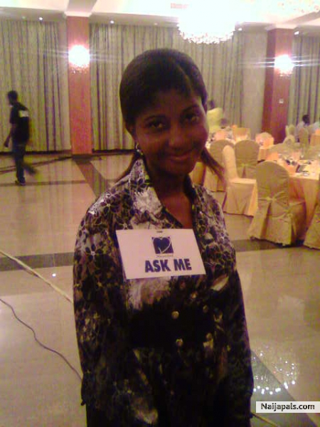 My model A-BETA Entertainment & Events at the Dele Momodu' s reception - click for next photo
