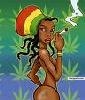 smokng babe - click for next photo