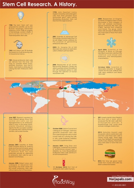 History of Stem Cell Research Infographic - click for next photo