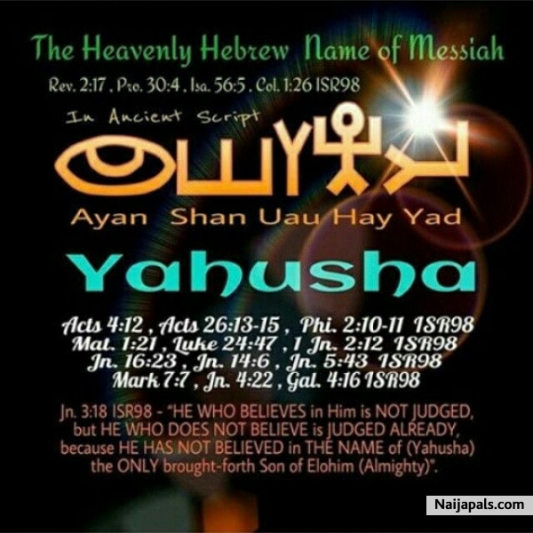 yahusha hamashiah JESUS IS LORD! - click for next photo