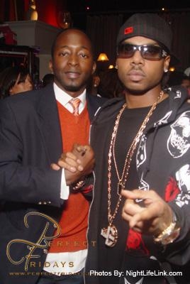 myself and Brandon from Jagged Edge I did Kyle from JE' s birthday party - click for next photo