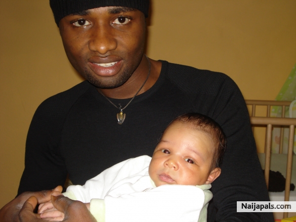 my husband and my son - click for next photo