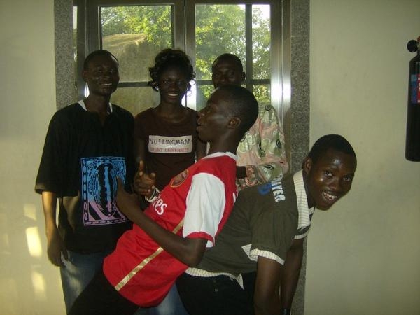 me and my cousins in nigeria at olumo rock - click for next photo