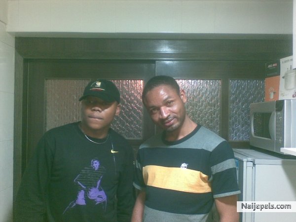 me and uchenna - click for next photo