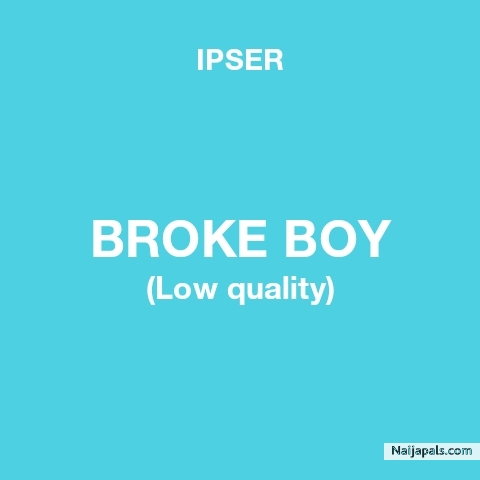 Broke Boy (Low quality)