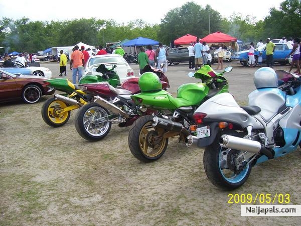 A motorcycle show - click for next photo