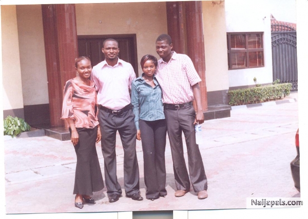 Francisca with Colleagues - click for next photo