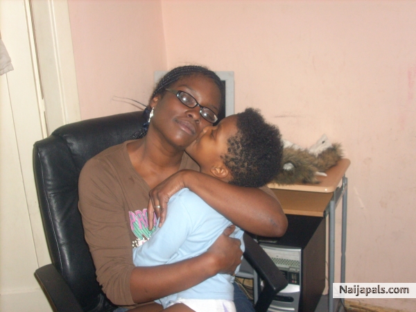 Me and my first boy calvin - click for next photo