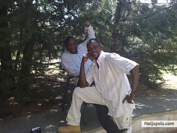 After church service - click for next photo