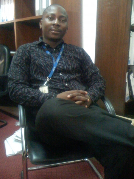 Sitting in the Lib. - click for next photo