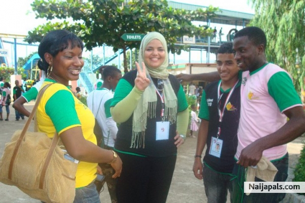 imoleayo,reem ghaly,eslam and zeeza in abuja - click for next photo