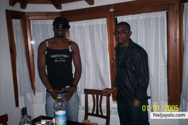 ME AND MY FRIEND AKEEM IN ROMA - click for next photo