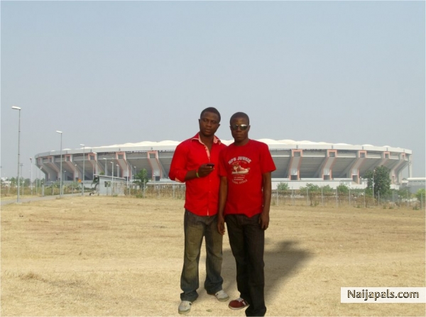 time out at the national stadium Abuja - click for next photo
