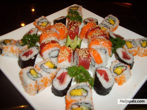 Sushi Platter - click for next photo