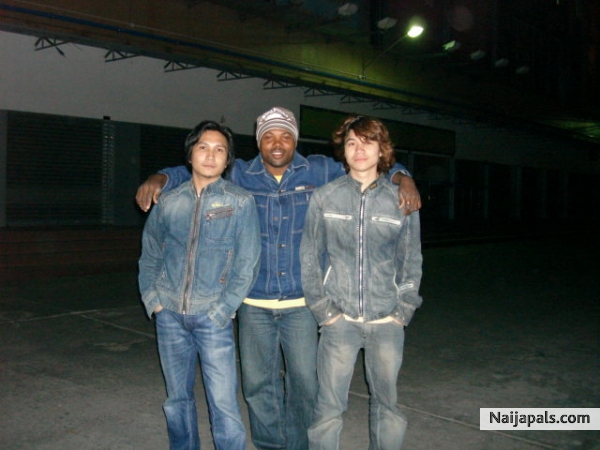 me and friends at work - click for next photo