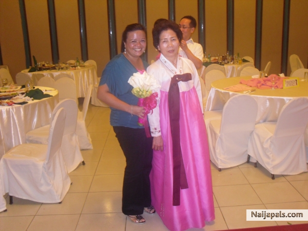 A wedding of my friend with Korean hubby - click for next photo