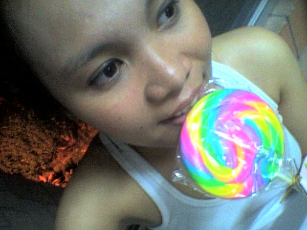 lolipop was given by a friend - click for next photo