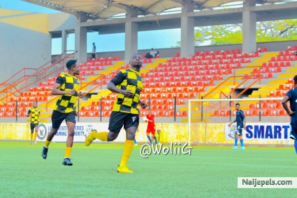 Reliable striker, Okere Daniel - click for next photo