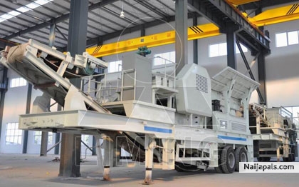 This series mobile stone crushing station is the crushing equipments for rocks and construction waste, which is explored and developed by our company. - click for next photo