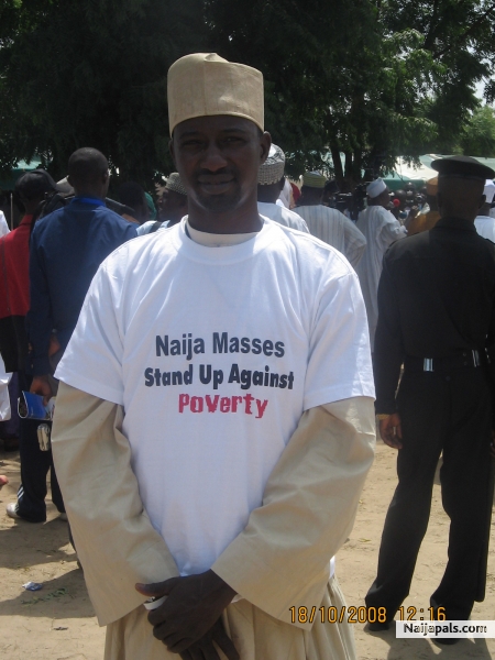 sani bala in jigawa stand up against poverty talakawa summit - click for next photo