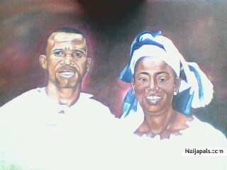 Ma Painting of Rev S.U Deke - click for next photo
