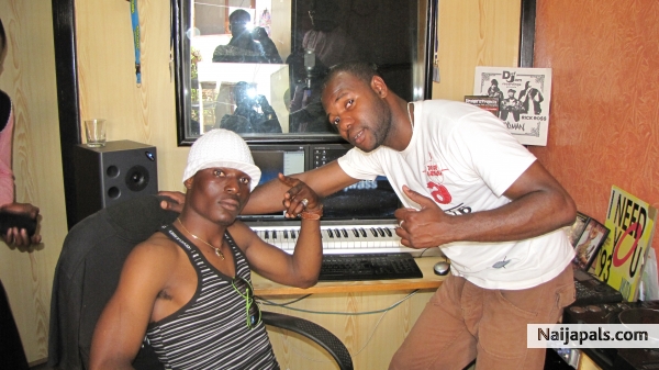 Easyboy and his producer Djwass - click for next photo