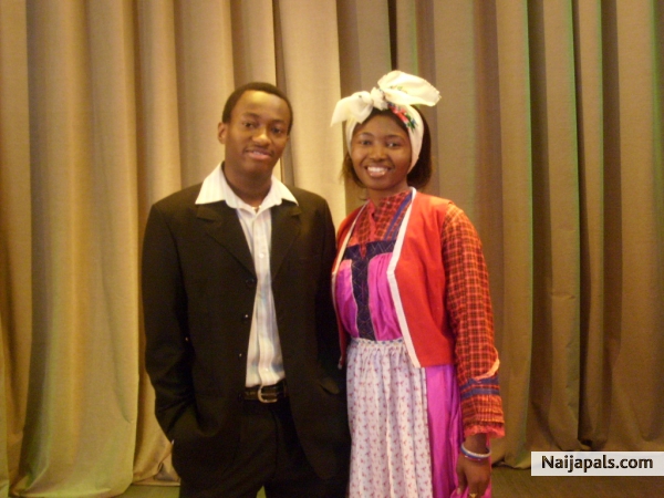 With Val - click for next photo