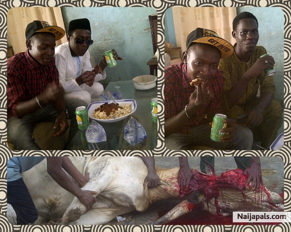 @sallah day enjoying our meal yeah - click for next photo